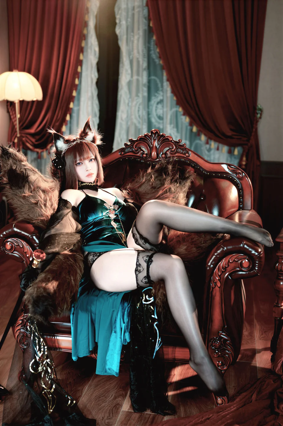 半半子_No_106_碧蓝航线·天城_玉座落鸾_62P,10V_536MB tg@simisebaiai 【丝足阁】009.webp